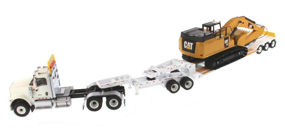 Die Cast Masters 1/50 CAT Tractor & Trailer with 349F L XE Excav